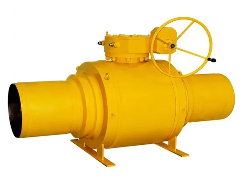 Fully Welded Trunnion Ball Valve