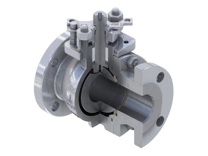 Side-Entry Floating Ball Valve